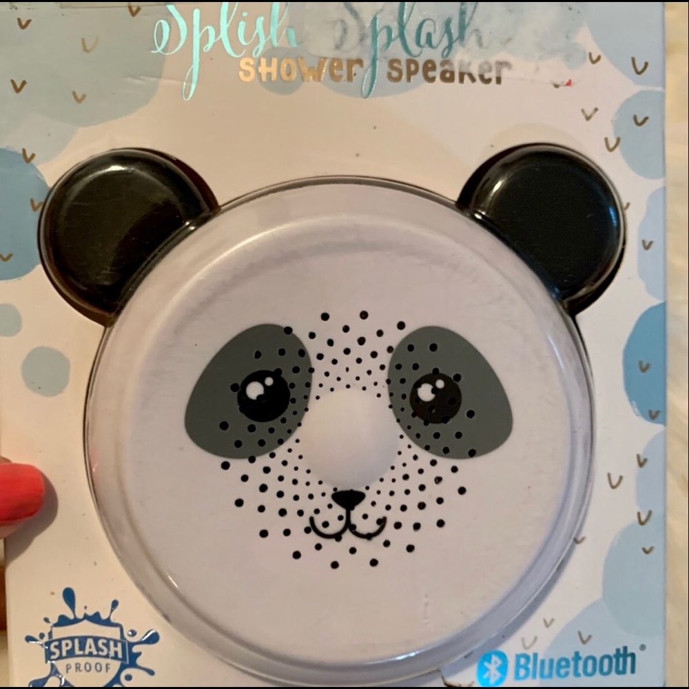 New Gabba Goode G PANDA Splish Splash Proof Shower SPEAKER Blue Tooth Portable - Picture 2 of 9
